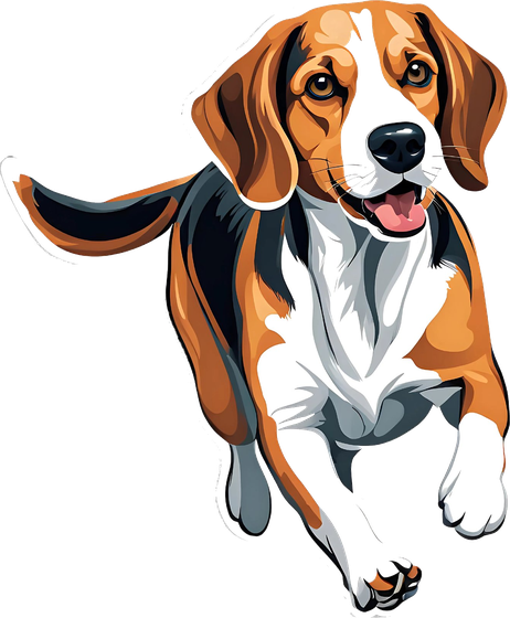 Eddie’s Pupventures beagle logo